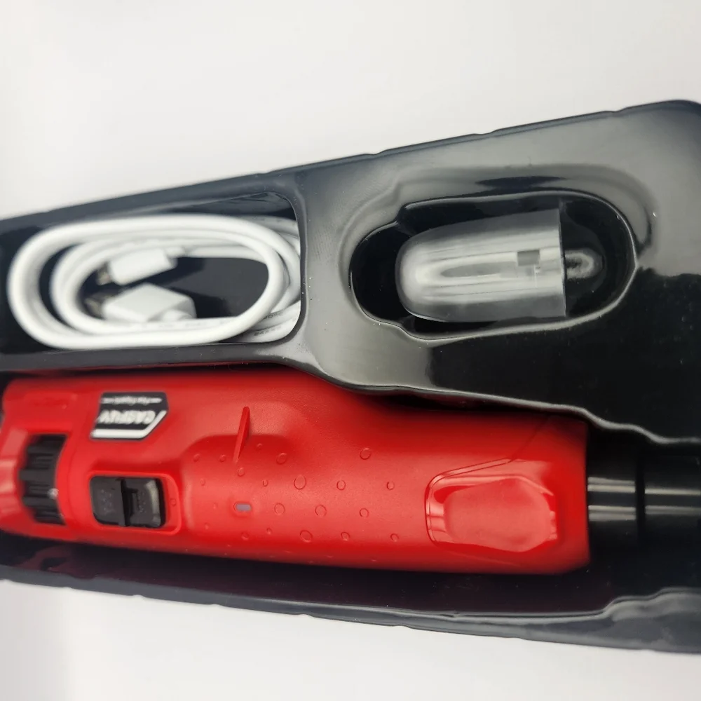 Red Cordless Pet Nail Grinder